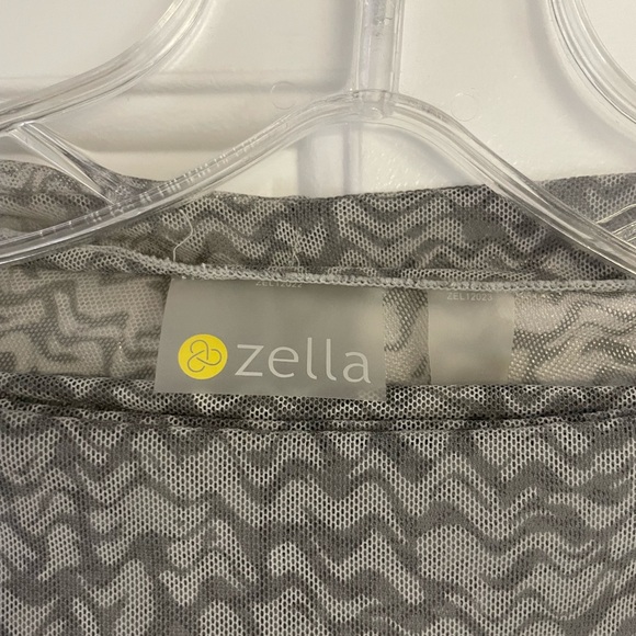 NWT Zella Activewear Long Sleeve Sheer Top (L) - Picture 5 of 7